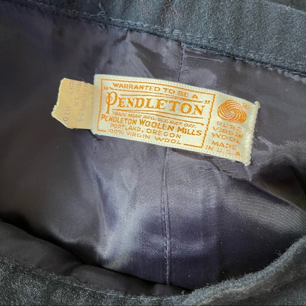 Vintage Pendelton Wool Skirt - Picture 3 of 6